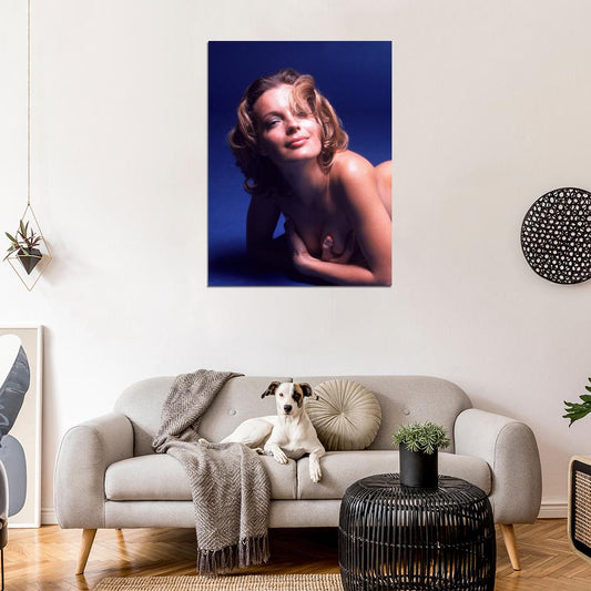 Romy Schneider Topless Hot Sexy Actress Retro Wall Art Print Poster
