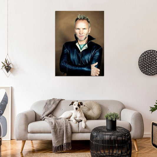 Sting Awesome Music Singer Vintage Wall Art Print Poster
