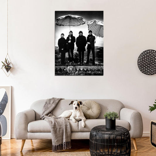 The Beatles Hotel In Perthshire 1964 Scotland Wall Art Print Poster