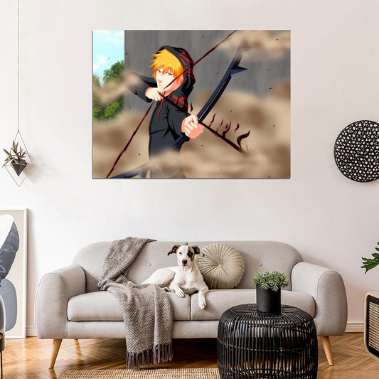 Bleach Kurosaki Ichigo Amazing Anime Manga Art Wall Art Print Poster
