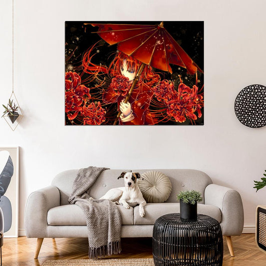 Gintama Kamui Beautiful Anime Manga Art Wall Art Print Poster