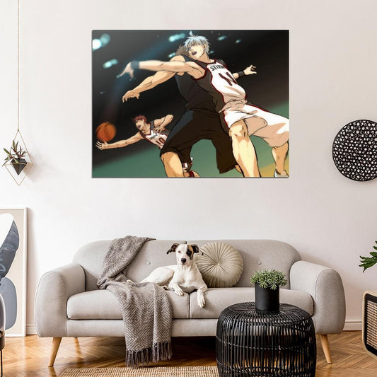 Kuroko no Basuke Kagami Taiga Kuroko Tetsuya Kuroko's Basketball Anime Manga Art Wall Art Print Poster