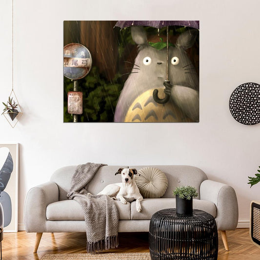 My Neighbor Totoro Beautiful Tonari no Totoro Anime Manga Art Wall Art Print Poster
