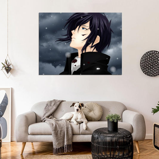 Hakuouki Shinsengumi Saitou Hajime Anime Manga Art Wall Art Print Poster