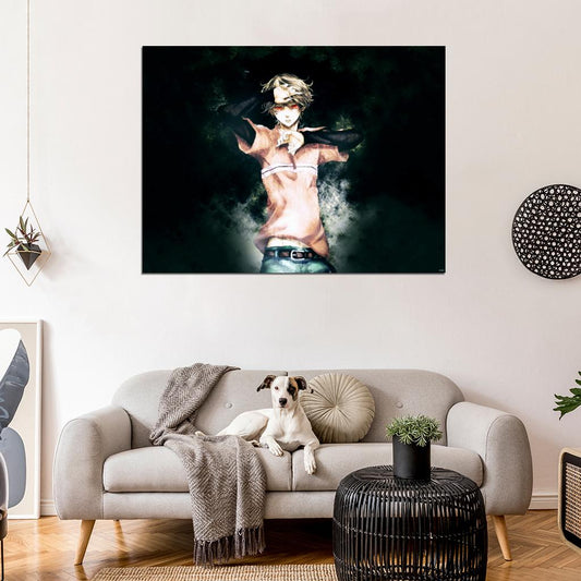 Shiki Tohru Mutou Awesome Handsome Boy Anime Manga Art Wall Art Print Poster
