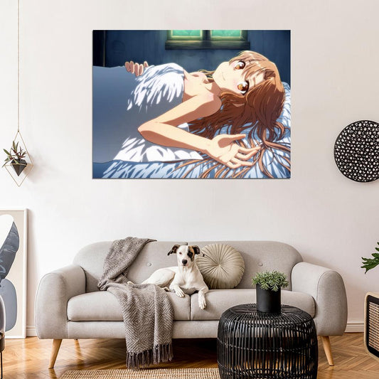 Asuna Yuuki Beautiful Cute Girl Sword Art Online Anime Manga Art Wall Art Print Poster