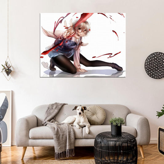 Beyond the Boundary Mirai Kuriyama Kyoukai no Kanata Anime Manga Art Wall Art Print Poster