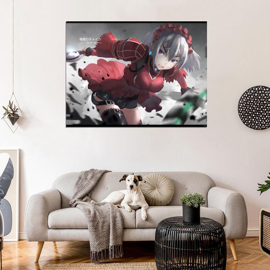 Chaika The Coffin Princess Hitsugi no Chaika Avenging Battle Chaika Anime Manga Art Wall Art Print Poster