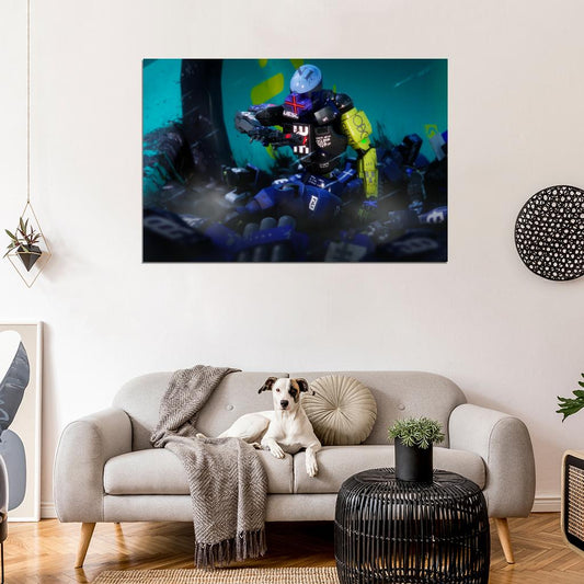 Marathon Game Rook Cinematic Wall Art Print Poster