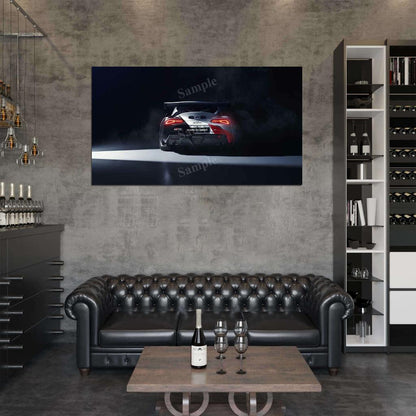 Gr Supra Gt4 Concept 2019 High Res HD HQ Car Posters Home Decor Aesthetic Garage Man Cave For Men Boys Wall Art Poster