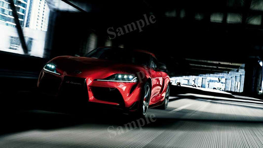 Gr Supra 2019 High Res HD HQ Car Posters Home Decor Aesthetic Garage Man Cave For Men Boys Wall Art Poster