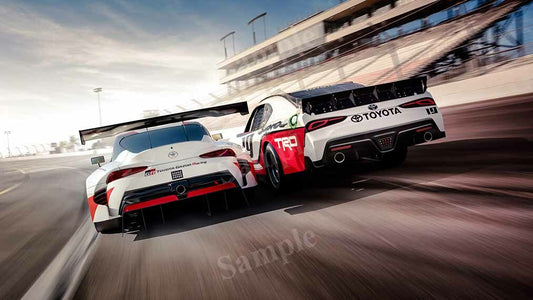 Gr Supra 2018 High Res HD HQ Car Posters Home Decor Aesthetic Garage Man Cave For Men Boys Wall Art Poster