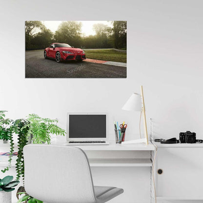 Gr Supra 2020 High Res HD HQ Car Posters Home Decor Aesthetic Garage Man Cave For Men Boys Wall Art Poster