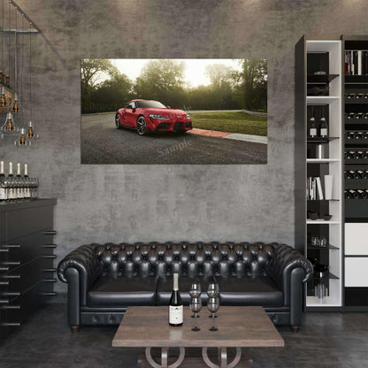 Gr Supra 2020 High Res HD HQ Car Posters Home Decor Aesthetic Garage Man Cave For Men Boys Wall Art Poster