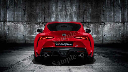 Gr Supra 2019 High Res HD HQ Car Posters Home Decor Aesthetic Garage Man Cave For Men Boys Wall Art Poster