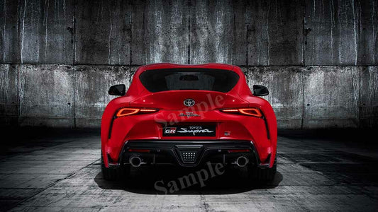 Gr Supra 2019 High Res HD HQ Car Posters Home Decor Aesthetic Garage Man Cave For Men Boys Wall Art Poster