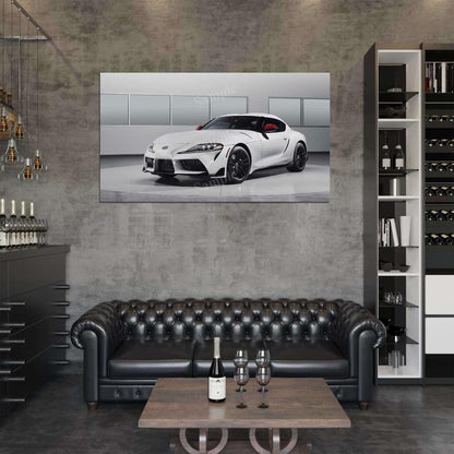 Gr Supra Launch Edition 2020 High Res HD HQ Car Posters Home Decor Aesthetic Garage Man Cave For Men Boys Wall Art Poster