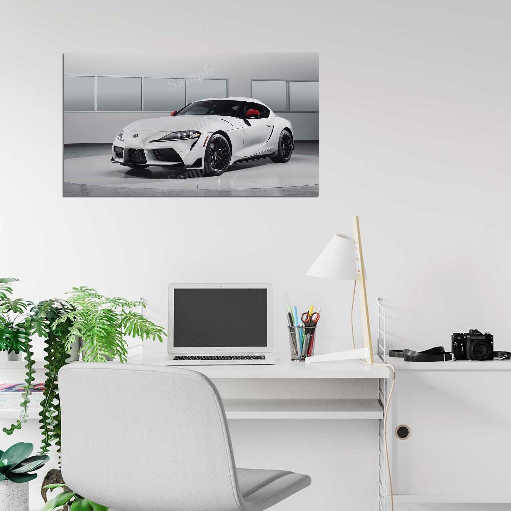 Gr Supra Launch Edition 2020 High Res HD HQ Car Posters Home Decor Aesthetic Garage Man Cave For Men Boys Wall Art Poster