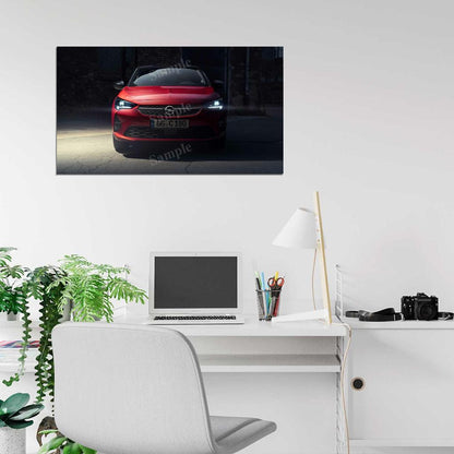 Corsa Gs Line 2019 High Res HD HQ Car Posters Home Decor Aesthetic Garage Man Cave For Men Boys Wall Art Poster