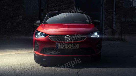 Corsa Gs Line 2019 High Res HD HQ Car Posters Home Decor Aesthetic Garage Man Cave For Men Boys Wall Art Poster