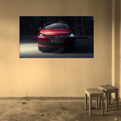 Corsa Gs Line 2019 High Res HD HQ Car Posters Home Decor Aesthetic Garage Man Cave For Men Boys Wall Art Poster