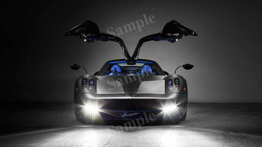 Huayra 2017 High Res HD HQ Car Posters Home Decor Aesthetic Garage Man Cave For Men Boys Wall Art Poster