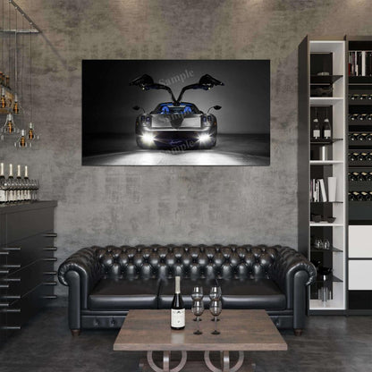 Huayra 2017 High Res HD HQ Car Posters Home Decor Aesthetic Garage Man Cave For Men Boys Wall Art Poster