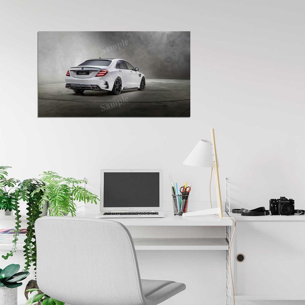Mansory Amg S 63 Signature 2018 High Res HD HQ Car Posters Home Decor Aesthetic Garage Man Cave For Men Boys Wall Art Poster