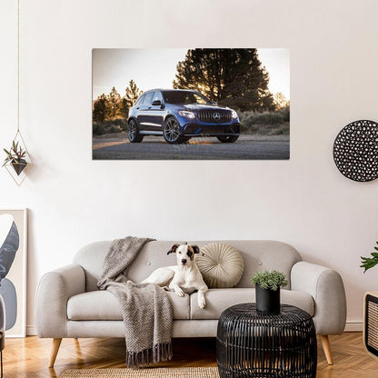 Amg Glc 63 4matic 2018 High Res HD HQ Car Posters Home Decor Aesthetic Garage Man Cave For Men Boys Wall Art Poster