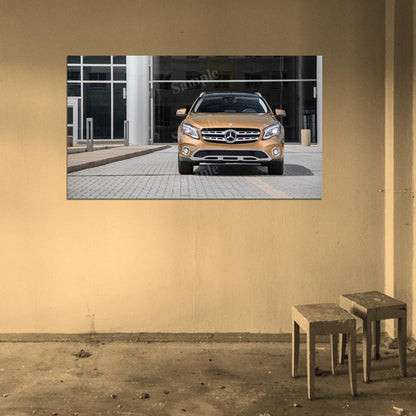 Gla 250 4matic 2018 High Res HD HQ Car Posters Home Decor Aesthetic Garage Man Cave For Men Boys Wall Art Poster