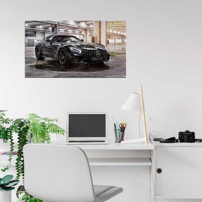 Edo Competition Amg Gt R 2018 High Res HD HQ Car Posters Home Decor Aesthetic Garage Man Cave For Men Boys Wall Art Poster
