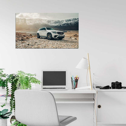 Amg Glc 63 S 4matic 2018 High Res HD HQ Car Posters Home Decor Aesthetic Garage Man Cave For Men Boys Wall Art Poster
