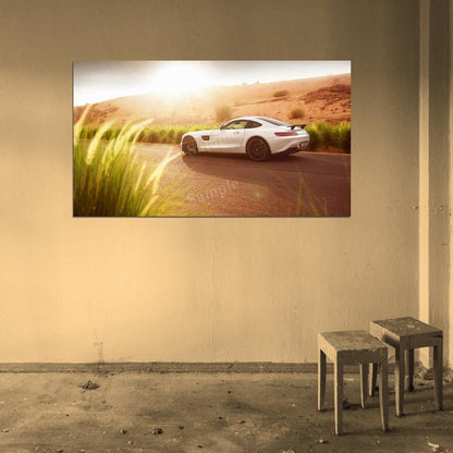 Amg Gt S High Res HD HQ Car Posters Home Decor Aesthetic Garage Man Cave For Men Boys Wall Art Poster
