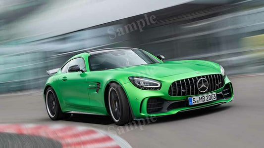 Amg Gt R 2019 High Res HD HQ Car Posters Home Decor Aesthetic Garage Man Cave For Men Boys Wall Art Poster