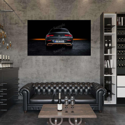 Cla 250 Amg Line Edition High Res HD HQ Car Posters Home Decor Aesthetic Garage Man Cave For Men Boys Wall Art Poster