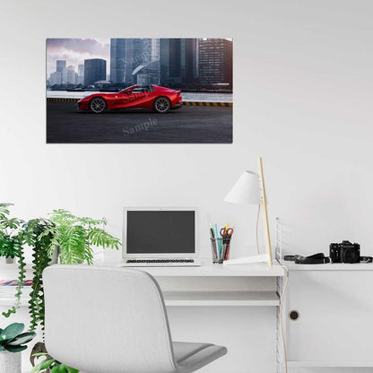 812 Gts High Res HD HQ Car Posters Home Decor Aesthetic Garage Man Cave For Men Boys Wall Art Poster
