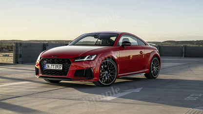 Tts Competition Plus Coupe High Res HD HQ Car Posters Home Decor Aesthetic Garage Man Cave For Men Boys Wall Art Poster