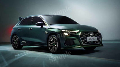 A3 Sportback 35 Tfsi S High Res HD HQ Car Posters Home Decor Aesthetic Garage Man Cave For Men Boys Wall Art Poster