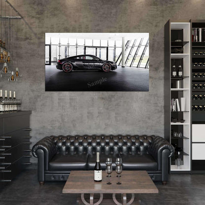 R8 Rwd Panther Edition High Res HD HQ Car Posters Home Decor Aesthetic Garage Man Cave For Men Boys Wall Art Poster