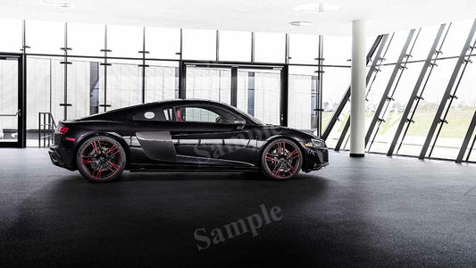 R8 Rwd Panther Edition High Res HD HQ Car Posters Home Decor Aesthetic Garage Man Cave For Men Boys Wall Art Poster