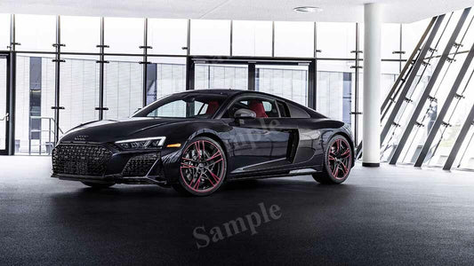 R8 Rwd Panther Edition High Res HD HQ Car Posters Home Decor Aesthetic Garage Man Cave For Men Boys Wall Art Poster