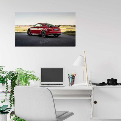 Tts Competition Plus Coupe High Res HD HQ Car Posters Home Decor Aesthetic Garage Man Cave For Men Boys Wall Art Poster