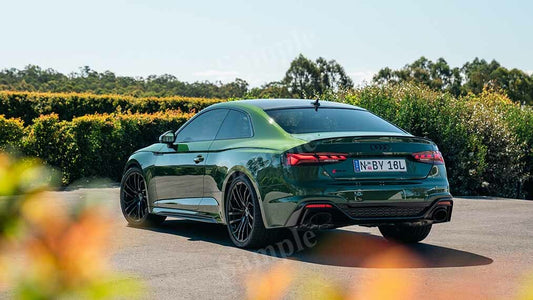 Rs 5 Coupe Green High Res HD HQ Car Posters Home Decor Aesthetic Garage Man Cave For Men Boys Wall Art Poster