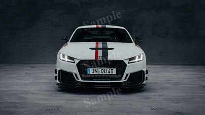 Tt Rs Coupe 40 Jahre Quattro High Res HD HQ Car Posters Home Decor Aesthetic Garage Man Cave For Men Boys Wall Art Poster