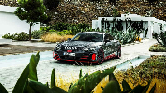 Rs E Tron Gt Prototype High Res HD HQ Car Posters Home Decor Aesthetic Garage Man Cave For Men Boys Wall Art Poster
