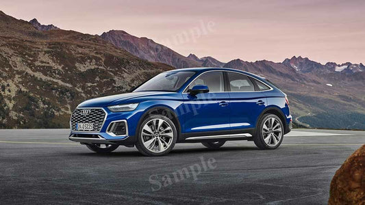 Q5 Sportback 45 Tfsi High Res HD HQ Car Posters Home Decor Aesthetic Garage Man Cave For Men Boys Wall Art Poster