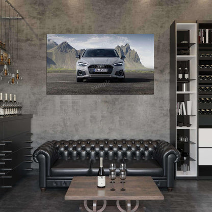 A5 Sportback 40 Tfsi S Line High Res HD HQ Car Posters Home Decor Aesthetic Garage Man Cave For Men Boys Wall Art Poster