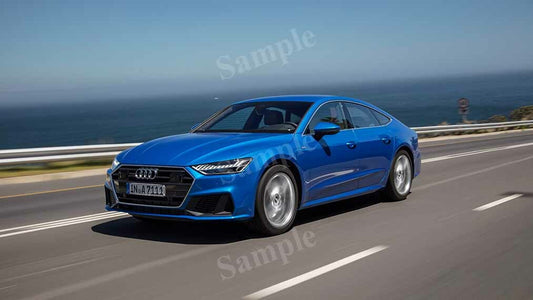 A7 Sportback 55 Tfsi Quattro High Res HD HQ Car Posters Home Decor Aesthetic Garage Man Cave For Men Boys Wall Art Poster