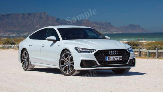 A7 Sportback 55 Tfsi Quattro High Res HD HQ Car Posters Home Decor Aesthetic Garage Man Cave For Men Boys Wall Art Poster