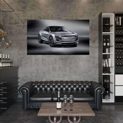 Elaine Concept Car High Res HD HQ Car Posters Home Decor Aesthetic Garage Man Cave For Men Boys Wall Art Poster